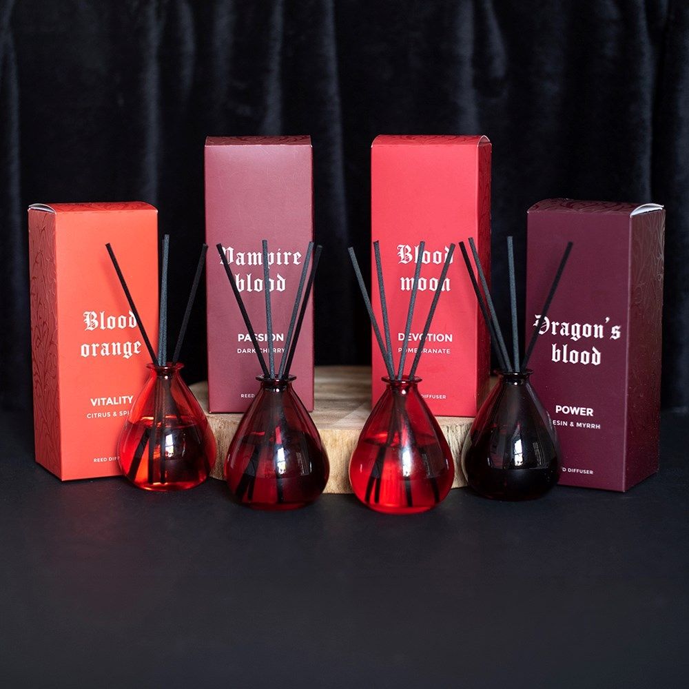 Something Different - Set of 4 The Bloodline Reed Diffusers Oil diffuser/Aroma diffuser - Red